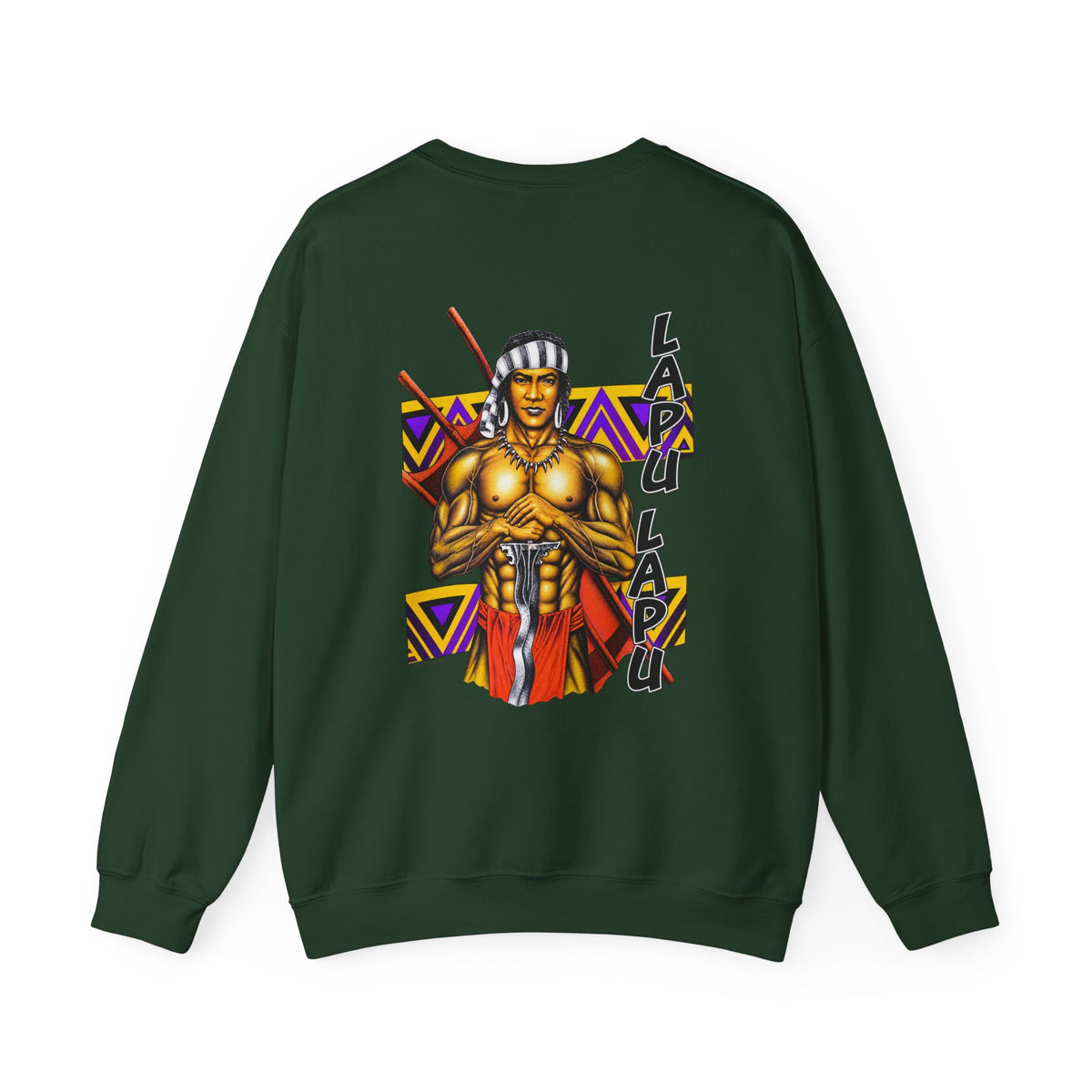 Filipino Strength Lapu Lapu Unisex Heavy Blend™ Crewneck Sweatshirt