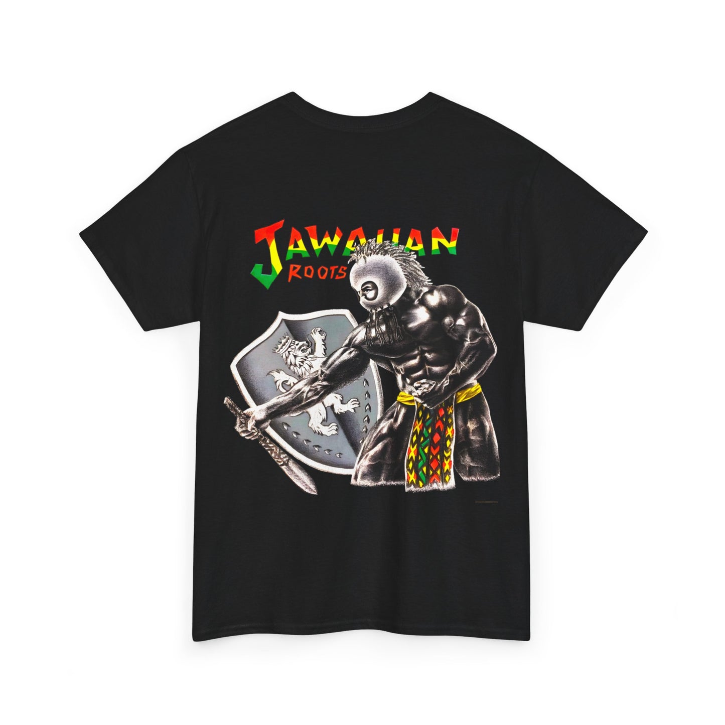 Jawaiian Strenght Jawaiian Roots Vintage Design 90s New Print T-shirt Unisex Heavy Cotton Tee