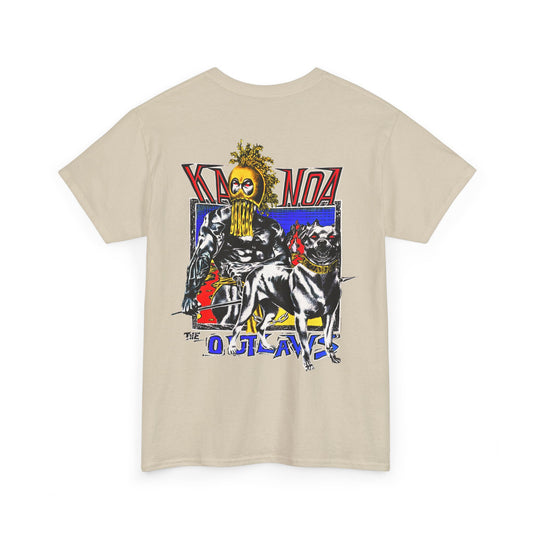 Hawaiian Strength Kanoa The Outlaws Vintage Design 90s New Print T-shirt Unisex Heavy Cotton Tee