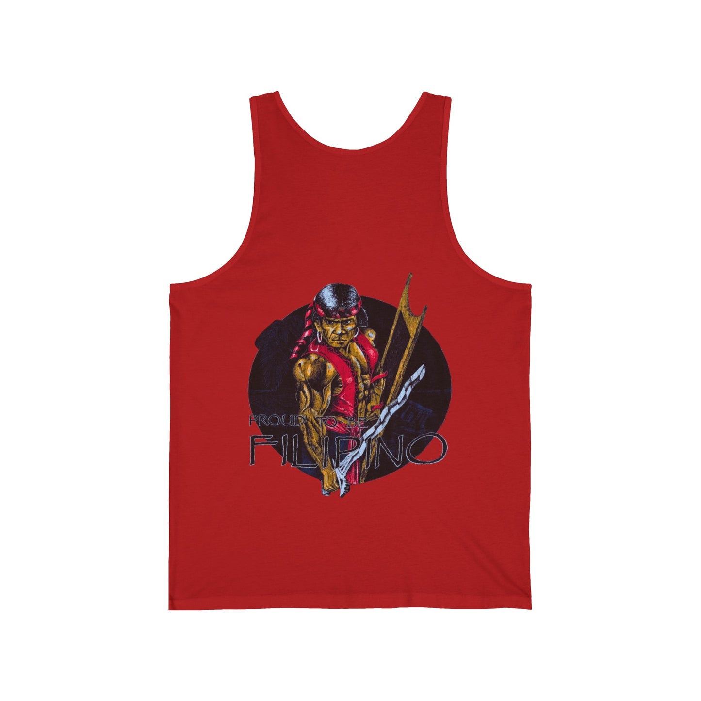 Filipino Strength Proud To Be Filipino Vintage Design 90s New Print Unisex Jersey Tank