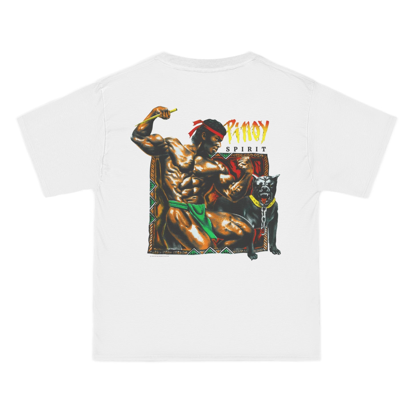 Filipino Strength Pinoy Spirit Vintage Design 90s New Print Beefy-T®  Short-Sleeve T-Shirt