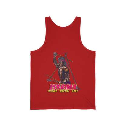Filipino Strength Eskrima Filipino Martial Arts Unisex Jersey Tank
