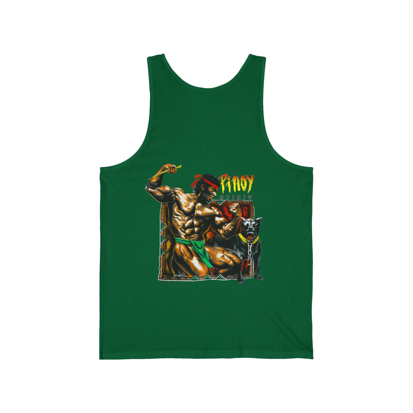 Filipino Strength Pinoy Spirit Vintage Design 90s New Print Unisex Jersey Tank