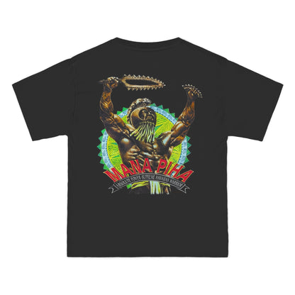 Hawaiian Strength Mana Piha Vintage Design 90s New Print Beefy-T®  Short-Sleeve T-Shirt
