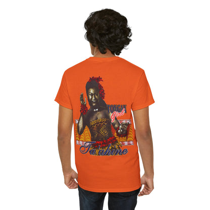 Local Strength Tongan Girl Ta'ahine Vintage Design 90s New Print Unisex Heavy Cotton Tee
