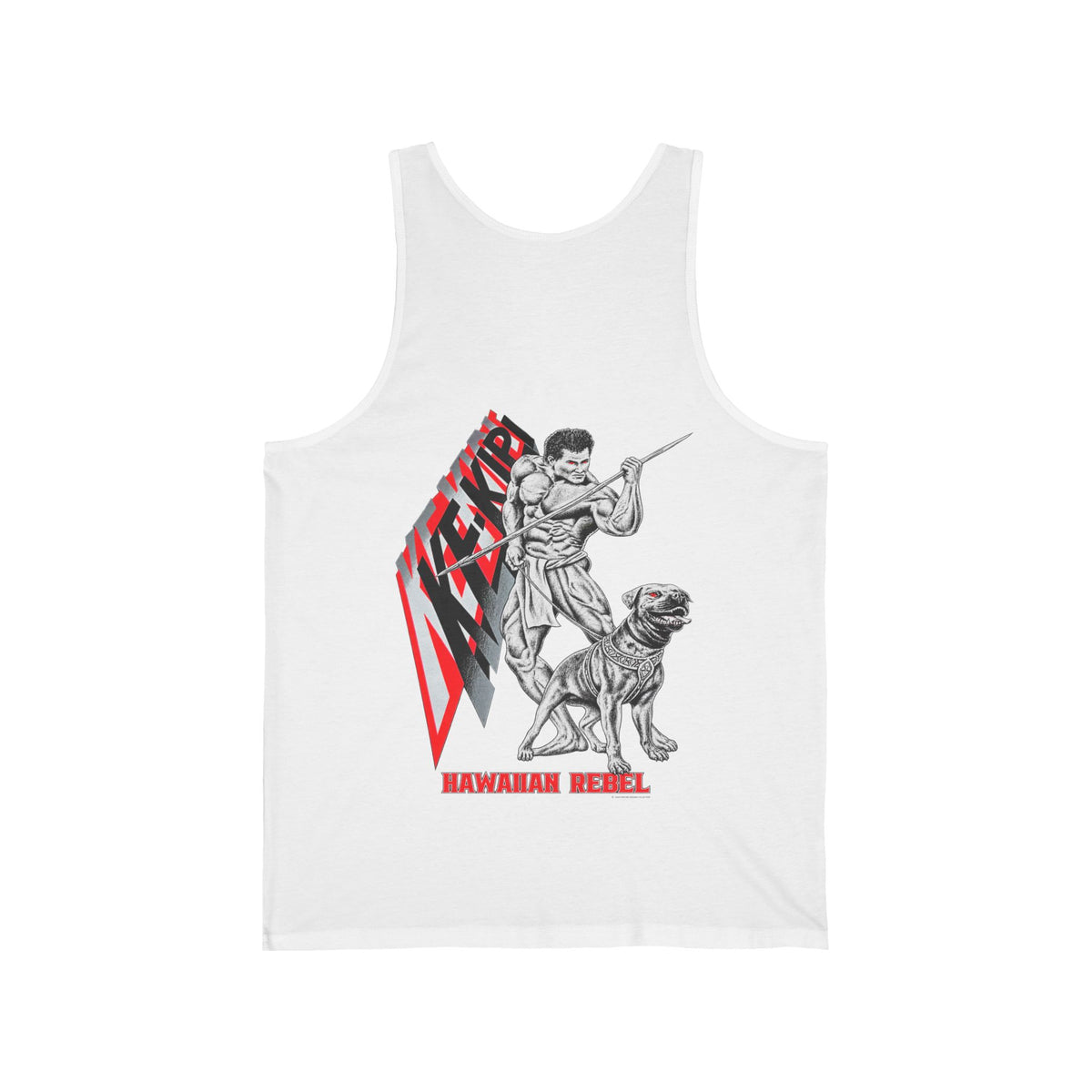 Hawaiian Strength Ke-Kipi Hawaiian Rebel Unisex Jersey Tank