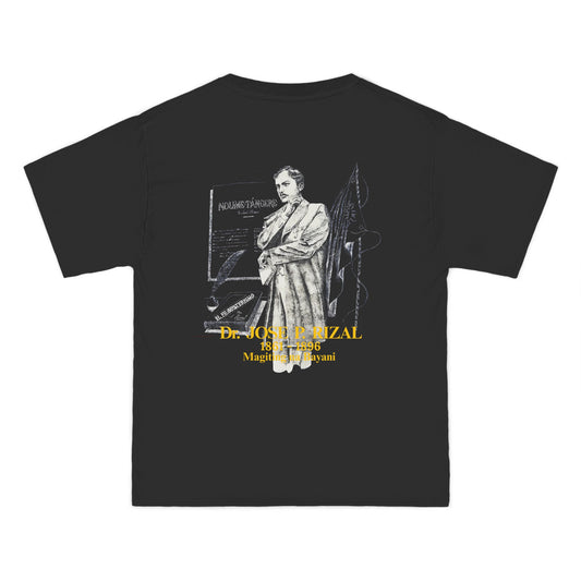Filipino Strength Dr Jose Rizal Magiting na Bayani Vintage Design 90s New Print Beefy-T®  Short-Sleeve T-Shirt