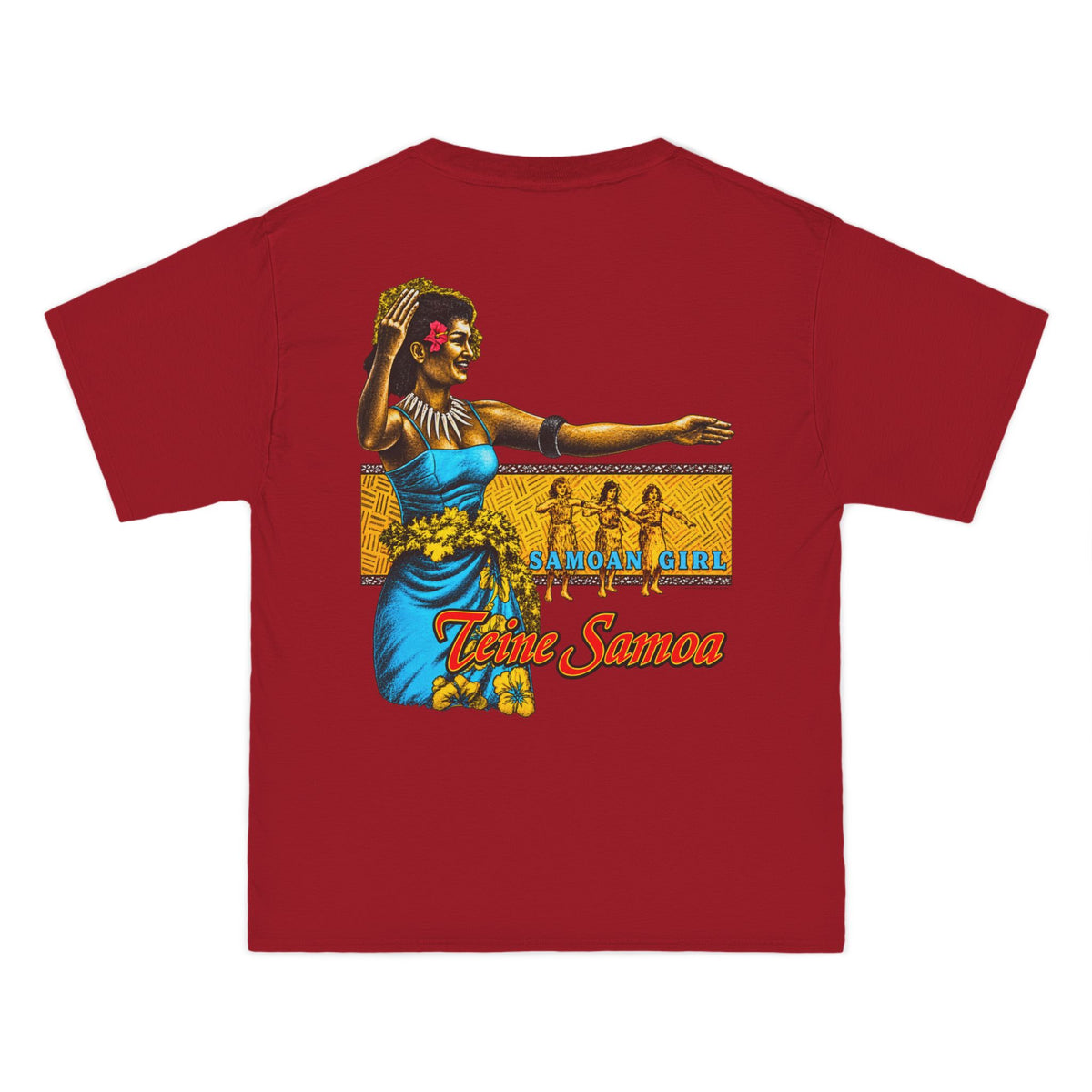 Samoan Strength Samoan Girl Teine Samoa Beefy-T®  Short-Sleeve T-Shirt