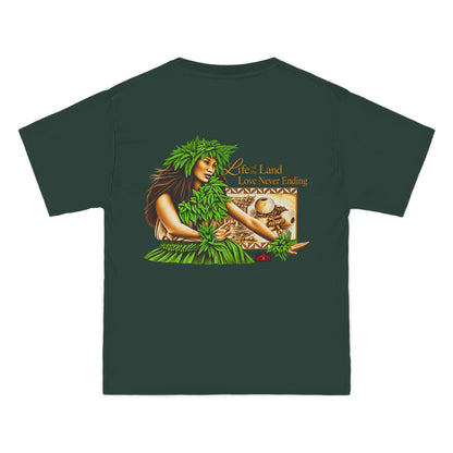 Hawaiian Strength Life of the Land Love Never Ending Beefy-T®  Short-Sleeve T-Shirt