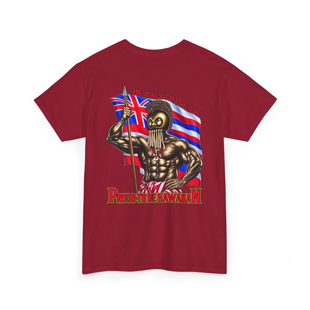 Hawaiian Strength Proud To Be Hawaiian Unisex Heavy Cotton Tee