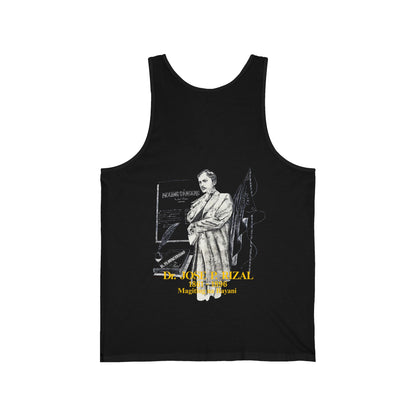 Filipino Strength Dr Jose Rizal Magiting na Bayani Vintage Design 90s New Print Unisex Jersey Tank