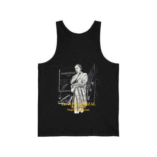 Filipino Strength Dr Jose Rizal Magiting na Bayani Vintage Design 90s New Print Unisex Jersey Tank