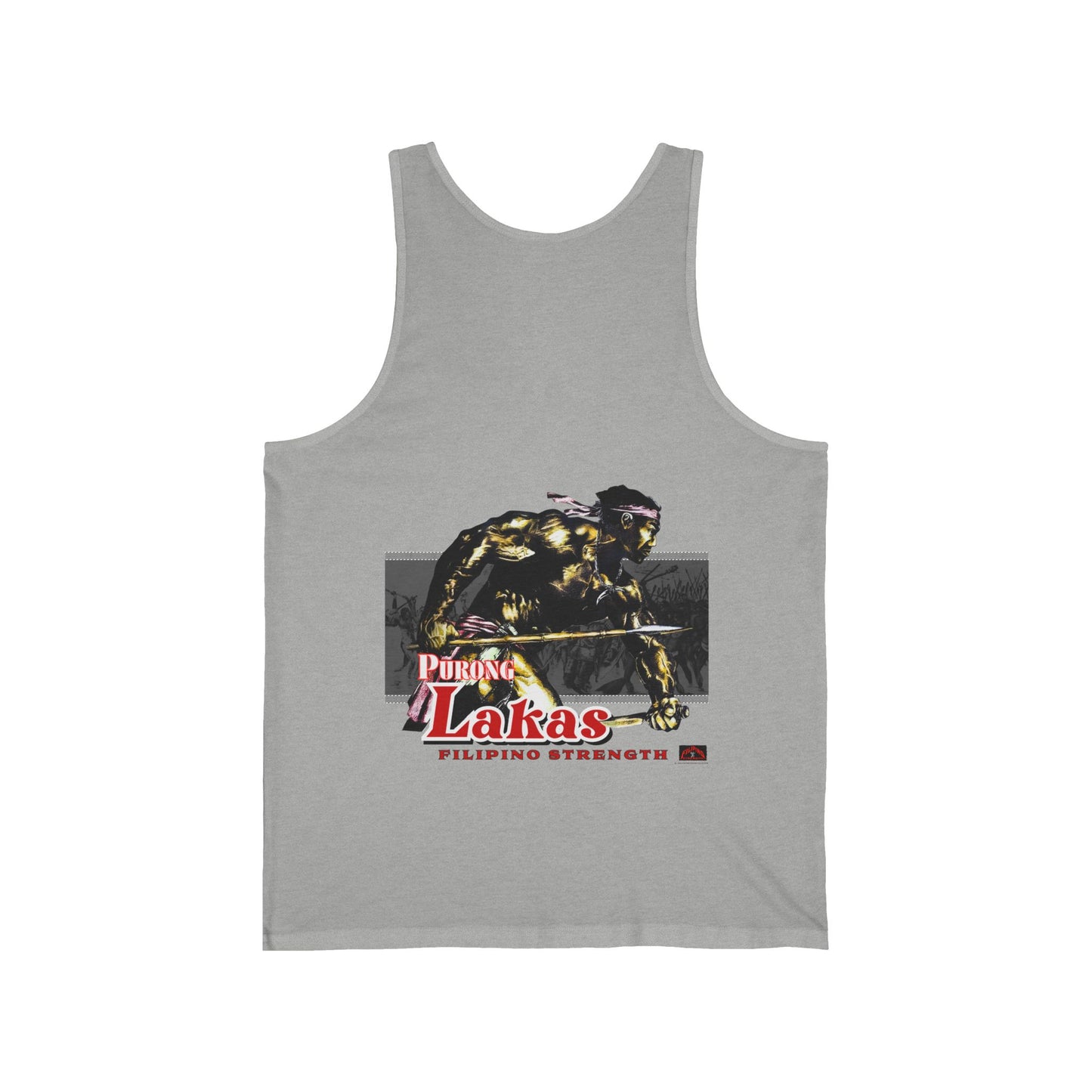 Filipino Strength Purong Lakas Filipino Strength Unisex Jersey Tank