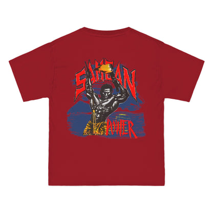 Samoan Strength Samoan Power Vintage Design 90s New Print Beefy-T®  Short-Sleeve T-Shirt