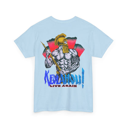 Hawaiian Strength Keolahou! Live Again Vintage Design 90s New Print T-shirt Unisex Heavy Cotton Tee