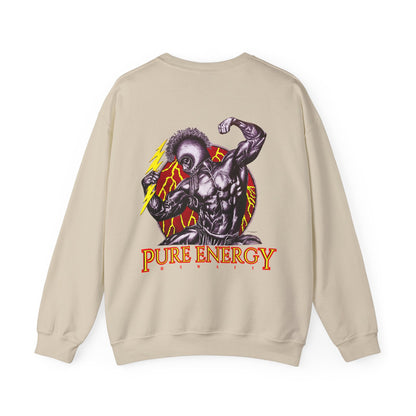 Hawaiian Strength Pure Energy Hawaii Vintage Design 90s New Print Unisex Heavy Blend™ Crewneck Sweatshirt