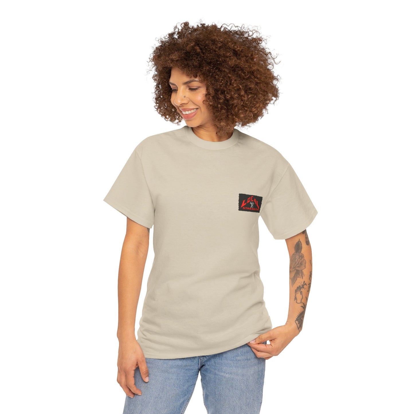 Tongan Strength Tongan Girl Ta'ahine Vintage Design 90s New Print Unisex Heavy Cotton Tee