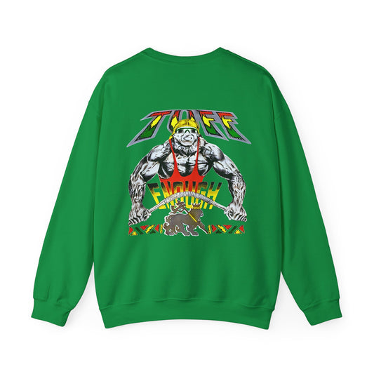 Jawaiian Strength Tuff Enough Vintage Design 90s New Print Unisex Heavy Blend™ Crewneck Sweatshirt
