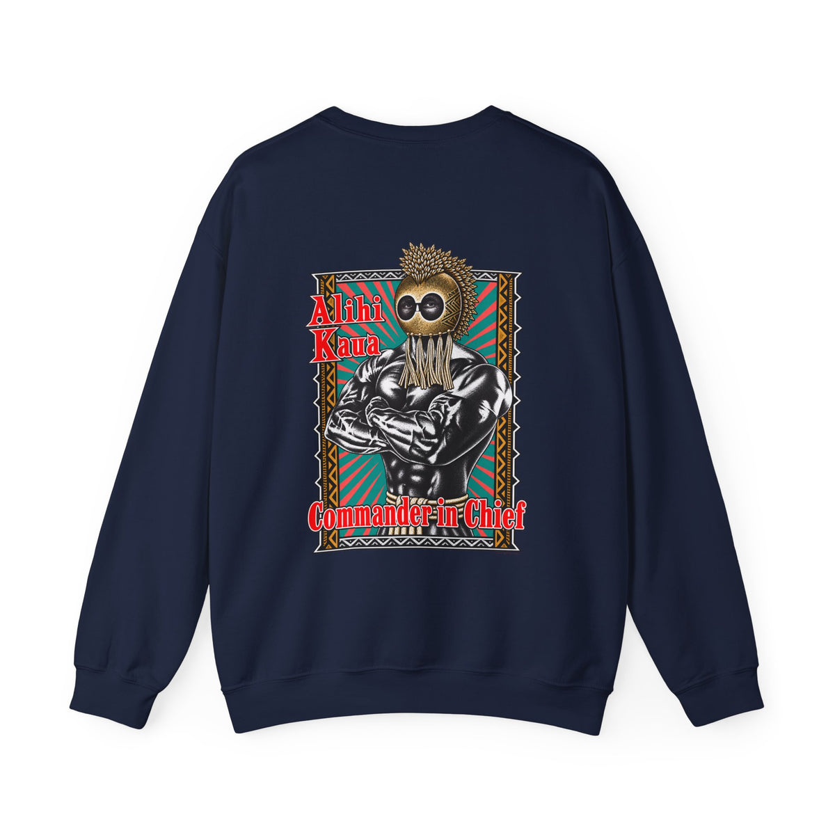 Hawaiian Strength Alihi Kaua Commander in Chef Unisex Heavy Blend™ Crewneck Sweatshirt
