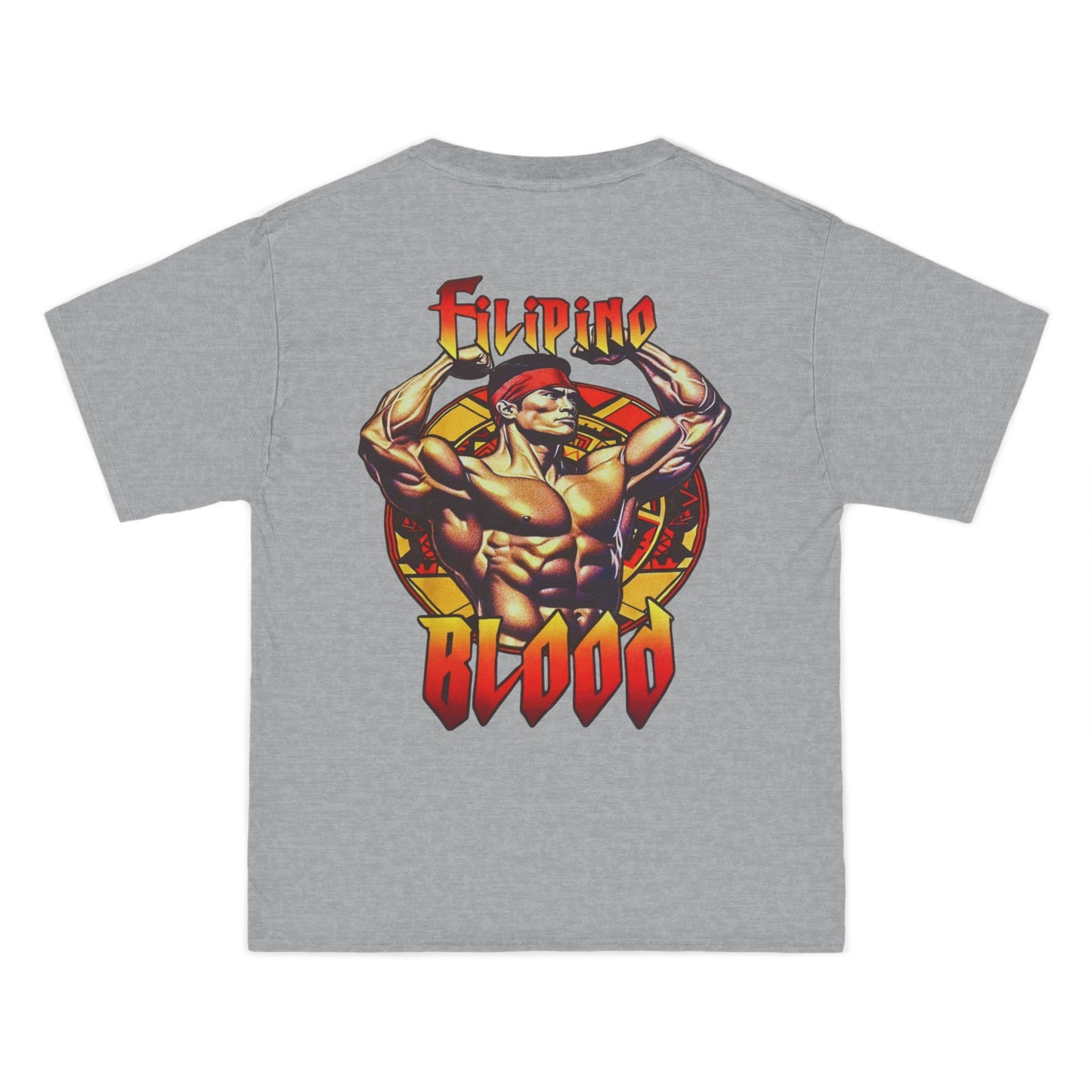 Filipino Strength Filipino Blood Vintage Design 90s New Print Beefy-T®  Short-Sleeve T-Shirt