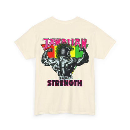 Jawaiian Strength Jawaiian Strenght Vintage Design 90s New Print T-shirt Unisex Heavy Cotton Tee