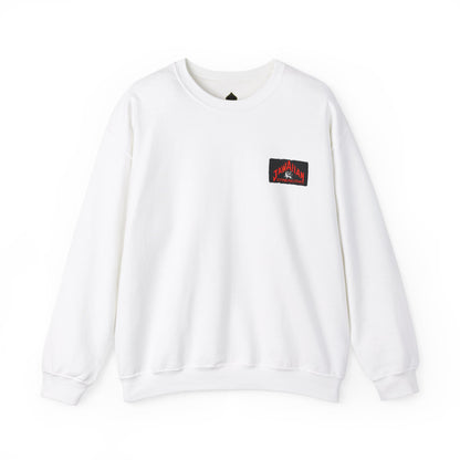 Jawaiian Strength Peace Jawaiian Style Vintage Design 90s New Print Unisex Heavy Blend™ Crewneck Sweatshirt
