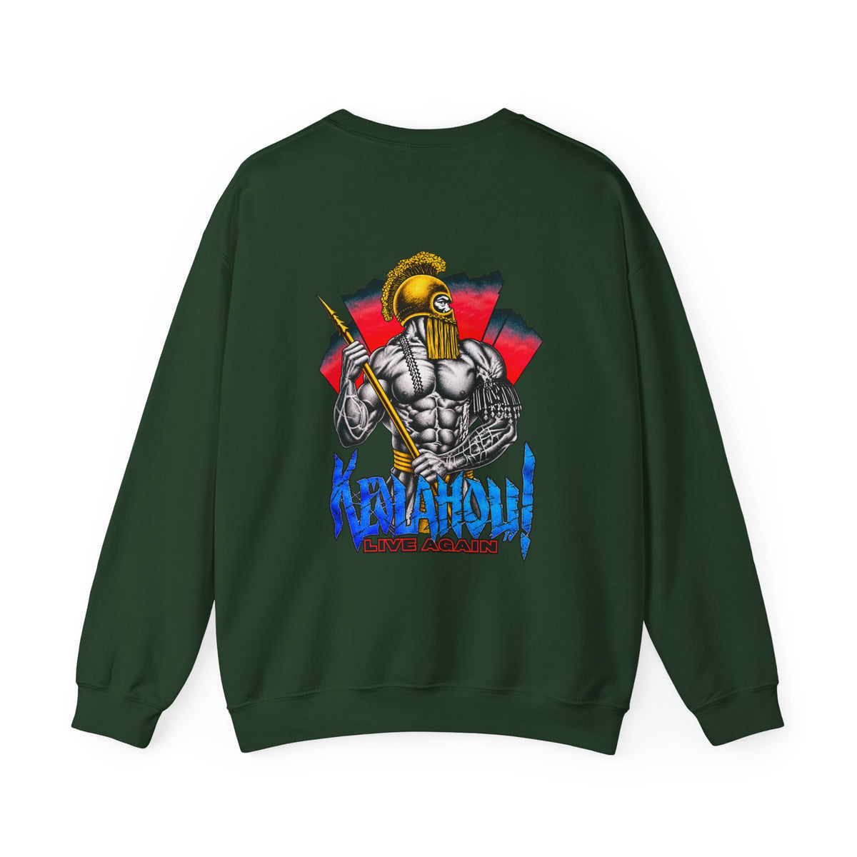 Hawaiian Strength Keolahou Live Again Unisex Heavy Blend™ Crewneck Sweatshirt
