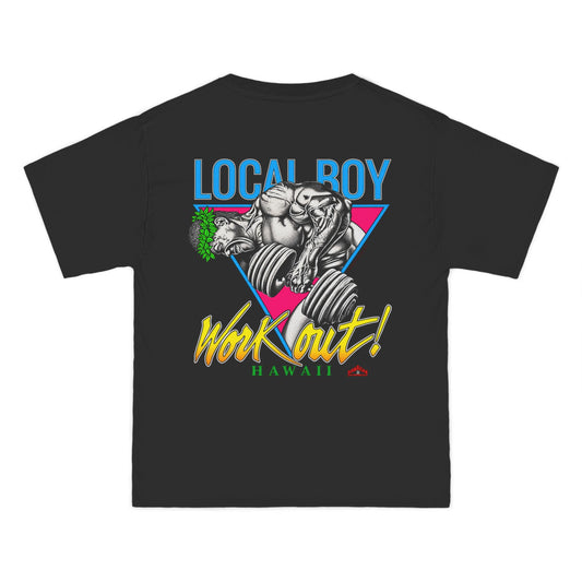 Hawaiian Strength Local Boy Work Out Hawaii Beefy-T®  Short-Sleeve T-Shirt