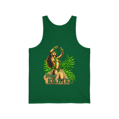 Hawaiian Strength Hula Kahiko Unisex Jersey Tank