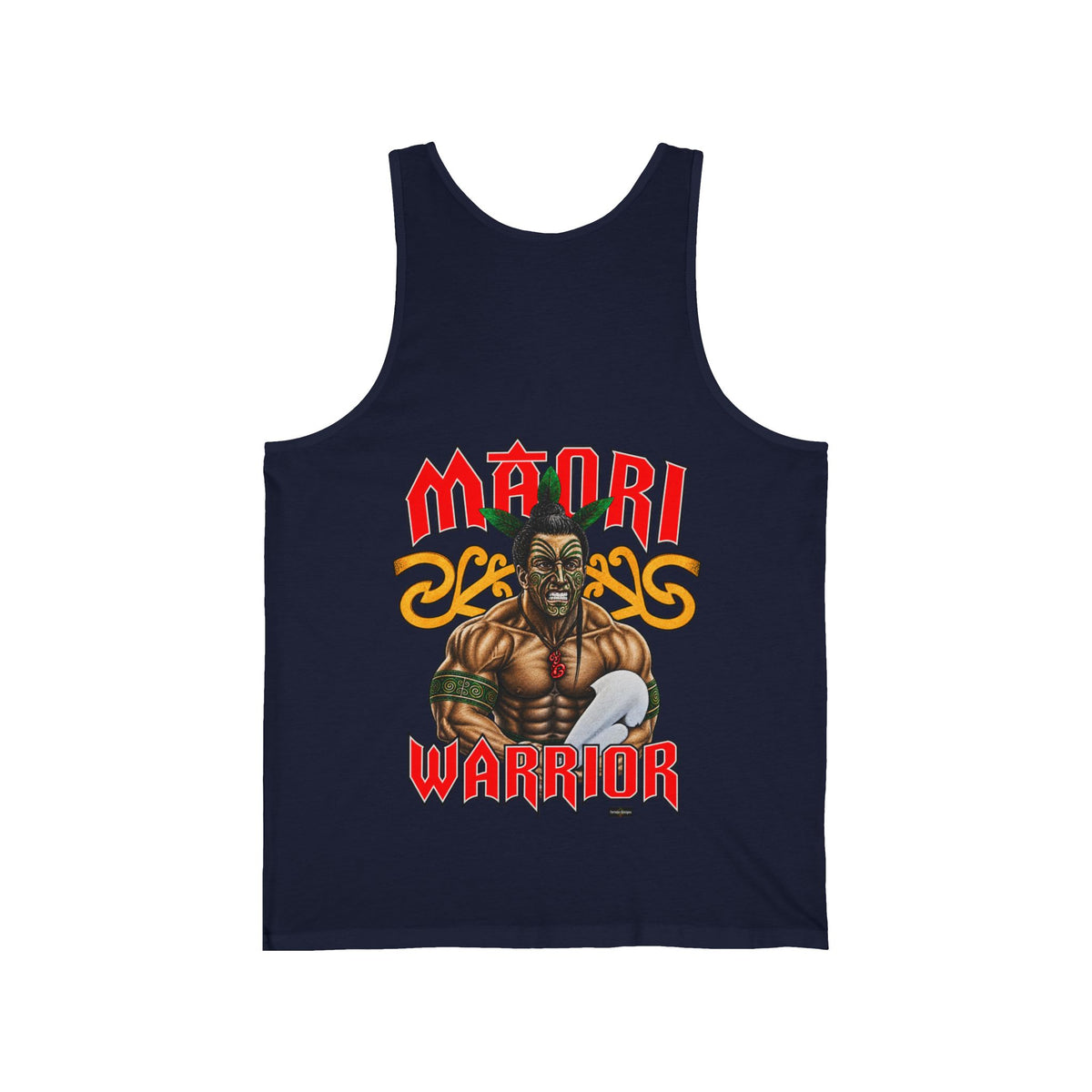 Local Strength Maori Warrior Unisex Jersey Tank