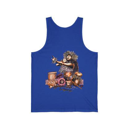 Hawaiian Strength Hawaiian Legacy Vintage Design 90s New Print Unisex Jersey Tank