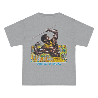 Samoan Strength Faalototele Courage of Samoa Vintage Design 90s New Print Beefy-T®  Short-Sleeve T-Shirt