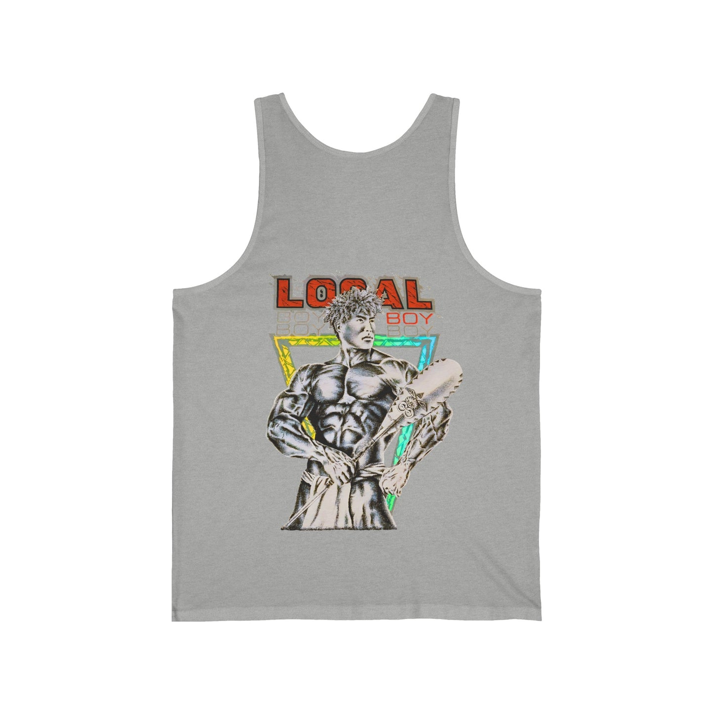 Hawaiian Strength Local Boy Vintage Design 90s New Print Unisex Jersey Tank