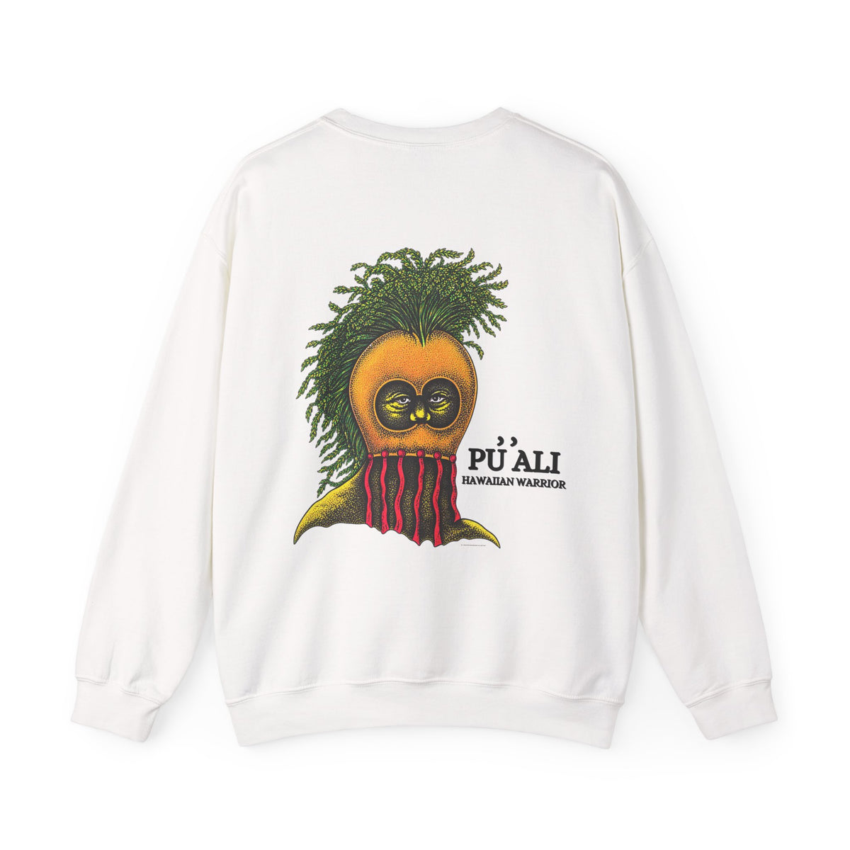 Hawaiian Strength Pu'ali Hawaiian Warrior Unisex Heavy Blend™ Crewneck Sweatshirt