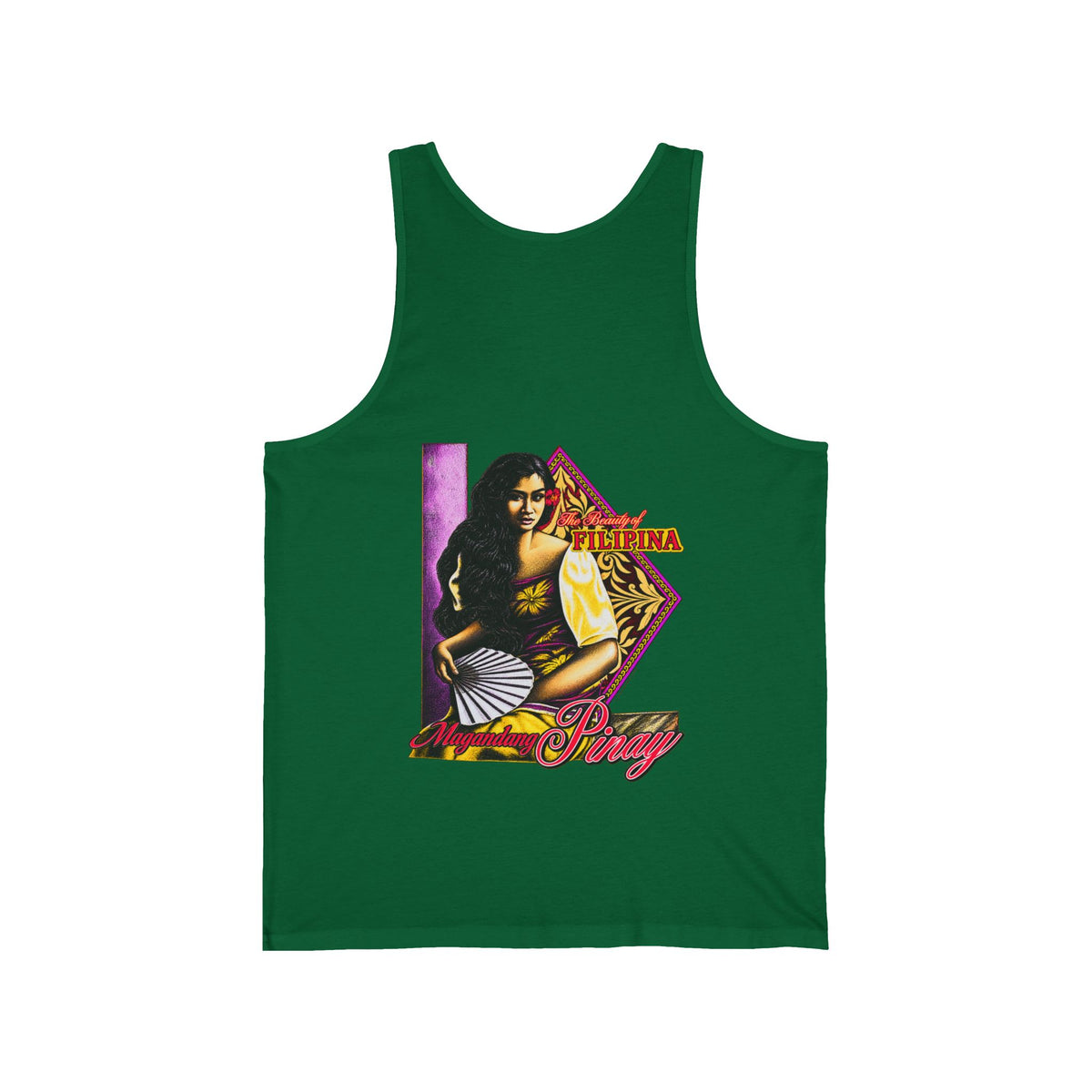 Filipino Strength The Beauty Of Filipina Magandang Pinay Unisex Jersey Tank