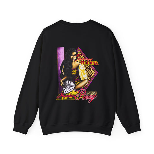 Filipino Strength The Beauty Of Filipina Magandang Pinay Unisex Heavy Blend™ Crewneck Sweatshirt