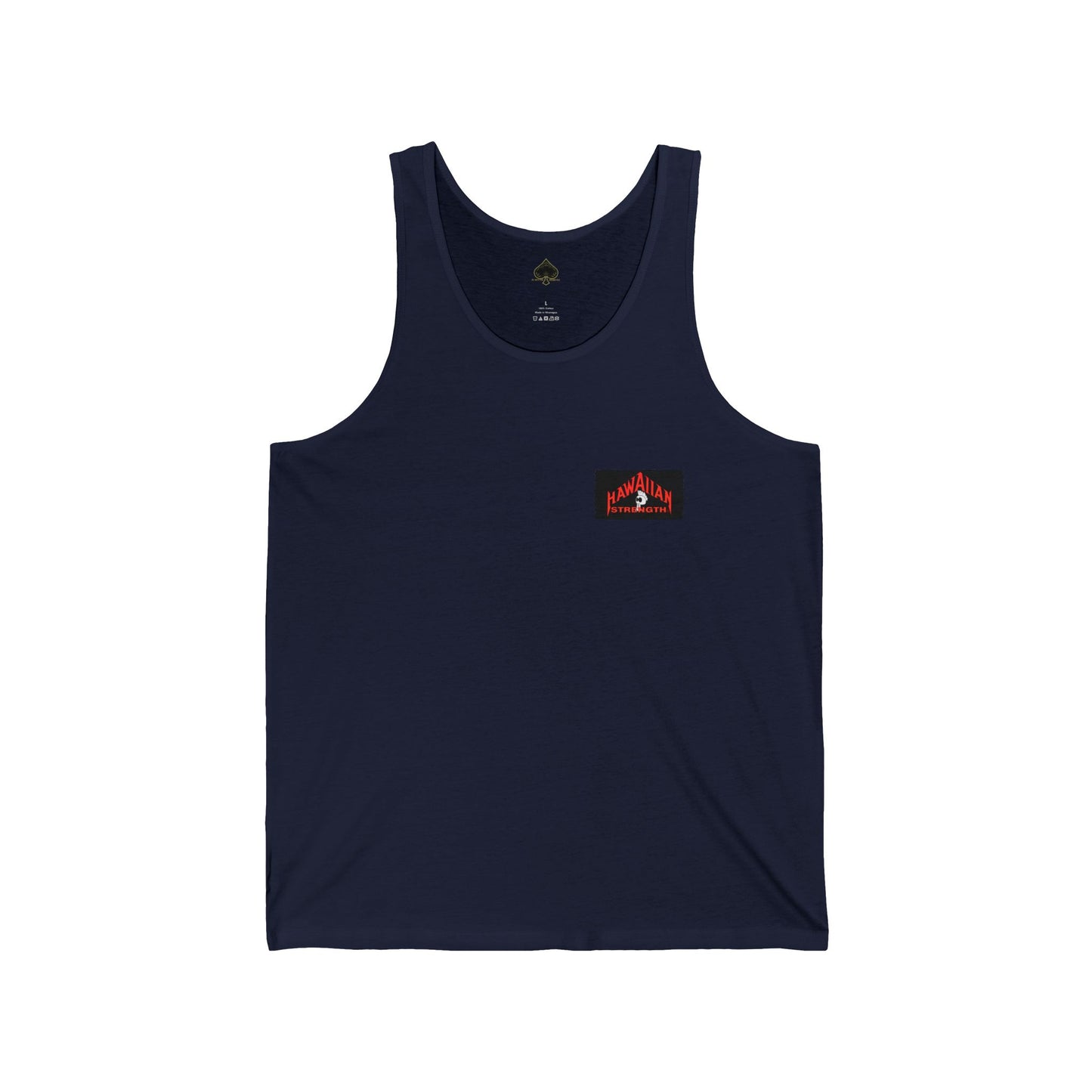 Hawaiian Strength Hawaiian Spirits Vintage Designs 90s New Print Unisex Jersey Tank