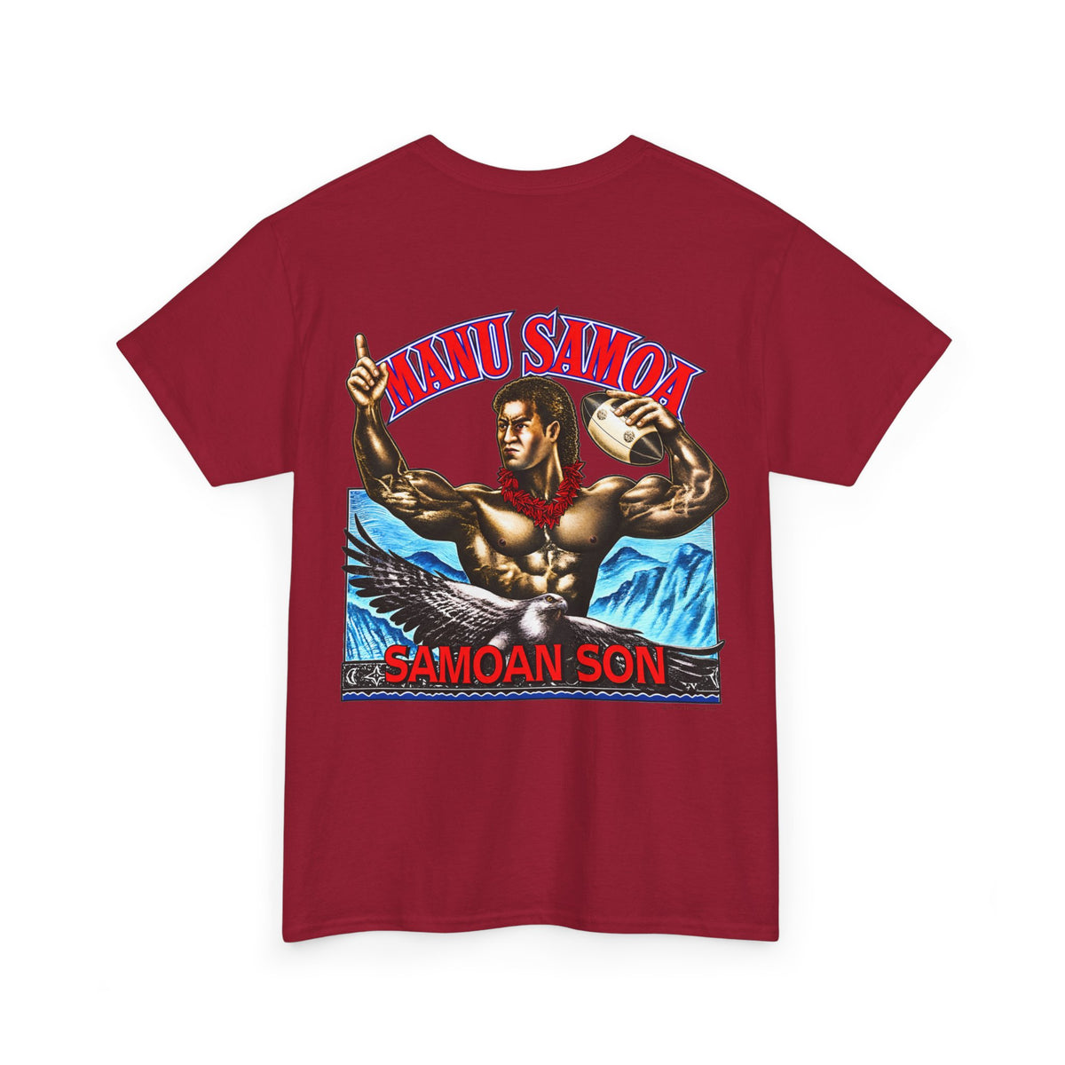 Samoan Strength Manu Samoa Samoan Son Unisex Heavy Cotton Tee