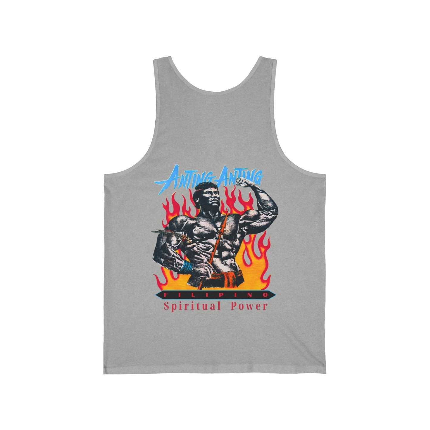 Filipino Strength Anting Anting Vintage Designs 90s New Print Unisex Jersey Tank