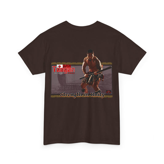 Local Strength Tongan Strength Malohi Stregnth in Unity Unisex Heavy Cotton Tee