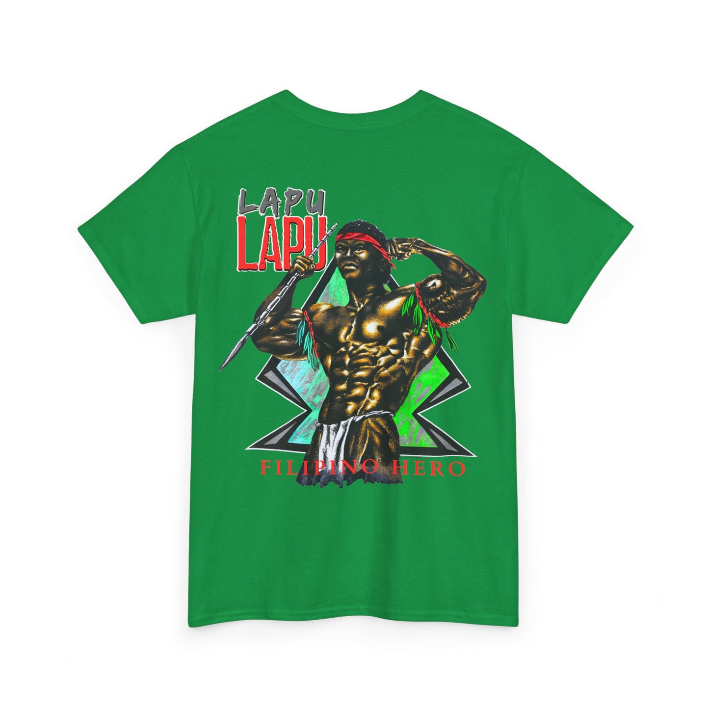 Filipino Strength Lapu Lapu Filipino Hero Vintage Design 90s New Print T-shirt Unisex Heavy Cotton Tee