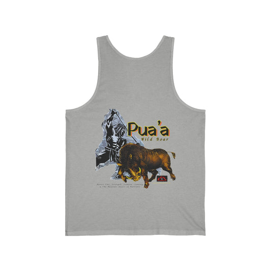 Local Strength Pua'a Wild Boar Vintage Design 90s New Print Unisex Jersey Tank