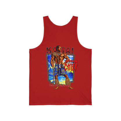 Samoan Strength Samoan Chief Matai Unisex Jersey Tank