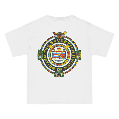 Hawaiian Strength The Sovereign Nation of Hawaii Vintage Design 90s New Print Beefy-T®  Short-Sleeve T-Shirt
