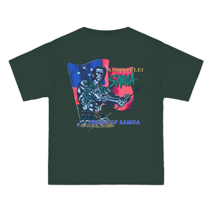 Samoan Strength Proud of Samoa Amio Lelei Vintage Design 90s New Print Beefy-T®  Short-Sleeve T-Shirt