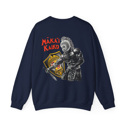Hawaiian Strength Makai Kaiko Honolulu Police Vintage Design 90s New Print Unisex Heavy Blend™ Crewneck Sweatshirt
