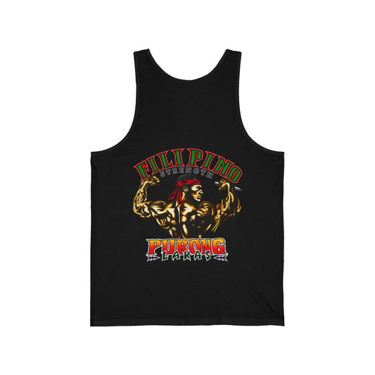 Filipino Strength Purong Lakas Unisex Jersey Tank