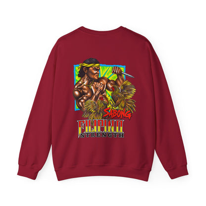 Filipino Strength Sabong Unisex Heavy Blend™ Crewneck Sweatshirt
