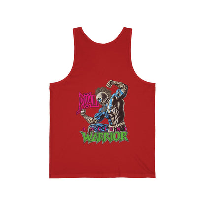 Hawaiian Strength Puali Ancient Warrior Unisex Jersey Tank