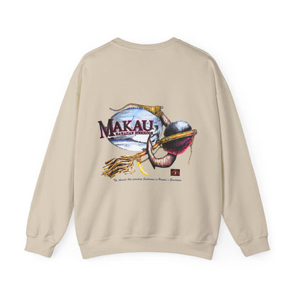 Hawaiian Strength Makau Hawaiian Fishhook Vintage Design 90s New Print Unisex Heavy Blend™ Crewneck Sweatshirt